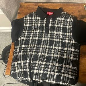 Supreme pleas knit polo